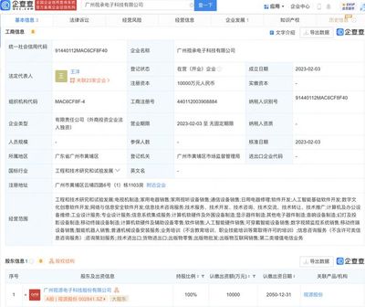 視源股份新設電子科技子公司 深耕數字文化創意軟件開發新賽道
